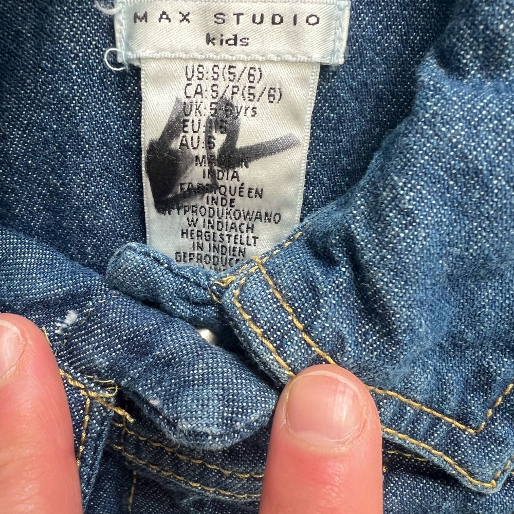 Max Studio Girls Camo & Denim Jacket Bundle - Picture 8 of 9
